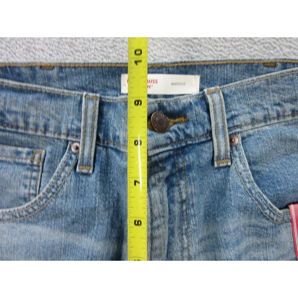 NWT Levis Signature Jeans Mens 20x30 Bootcut Faded Wash Blue Fly Zipper